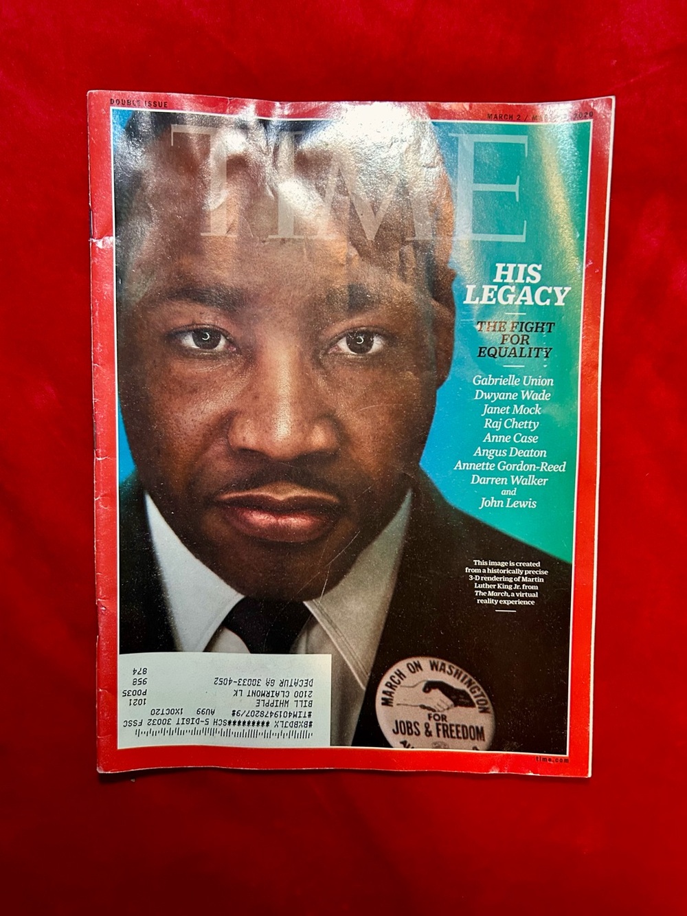 Martin Luther King Jr : Double issue TIME magazine